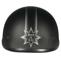 M2R Rebel Classic shorty open face helmet - Last Stand - XS #1113598