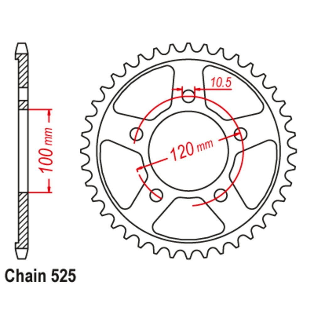 New SUPERSPROX Rear Sprocket Stealth Composite High Performance 11S-7026-42R