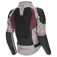 Dririder Air-Ride Pro AA certified Summer Jacket-Dark Grey/Pink-LDS 12 #2128641