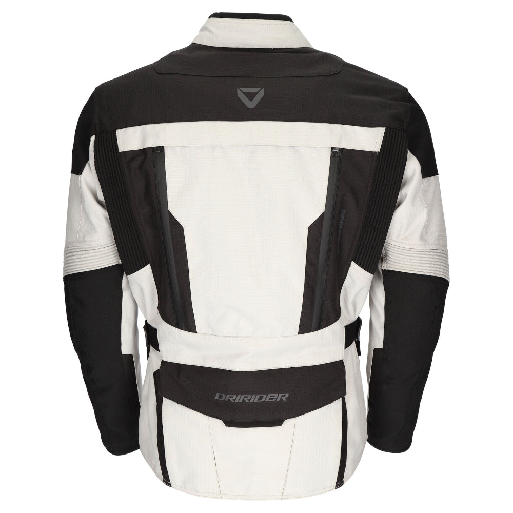 Dririder Explorer All Season Ladies Jacket-Lt. Grey/Black-LDS 8 #2123598