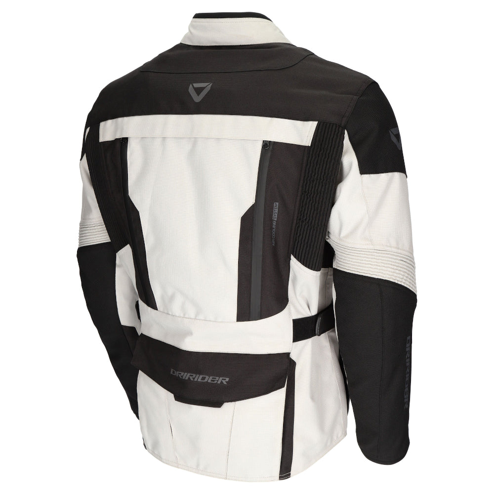 Dririder Explorer All Season Ladies Jacket-Lt. Grey/Black-LDS 8 #2123598