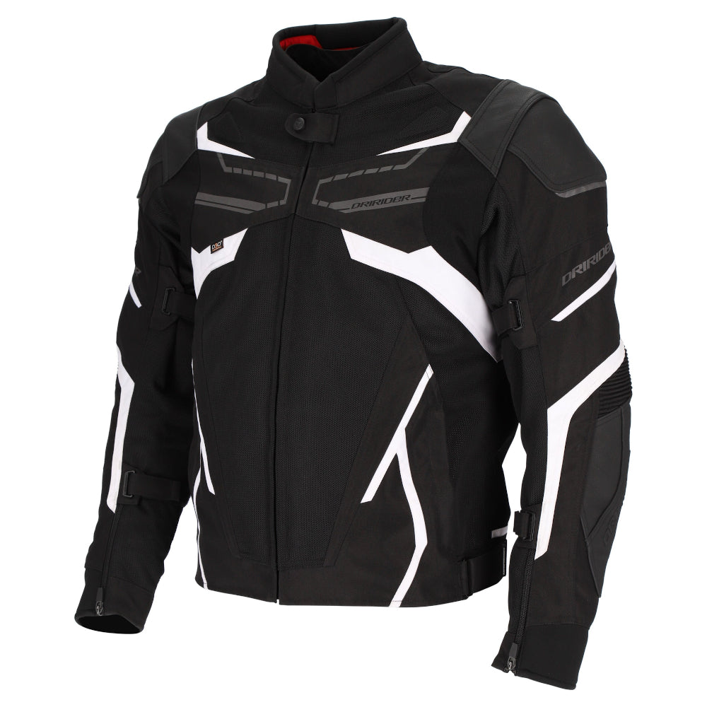 Dririder Climate Control Exo 4 Vented Jacket-Black/White-6XL #2123998