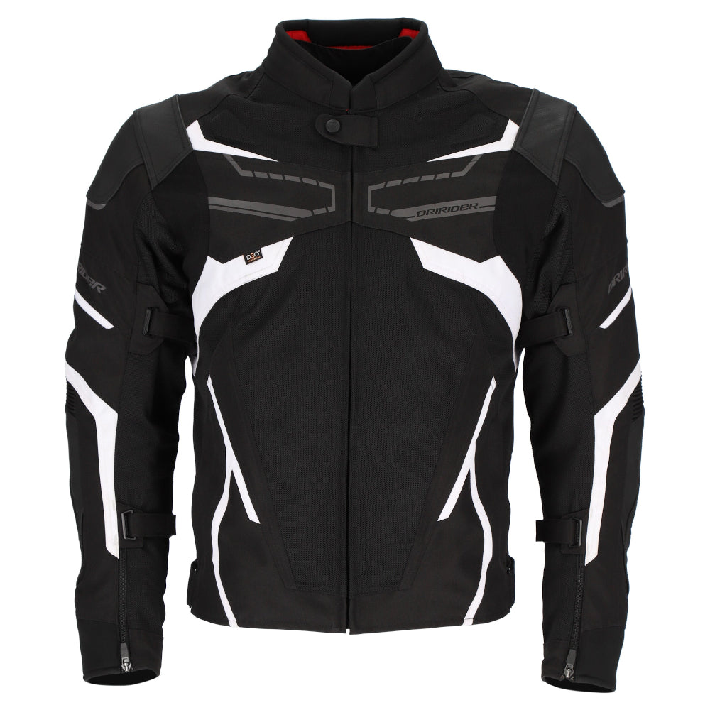 Dririder Climate Control Exo 4 Vented Jacket-Black/White-6XL #2123998
