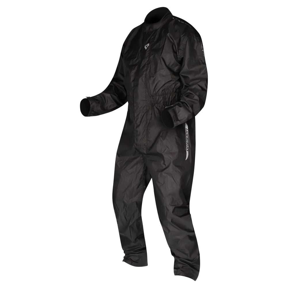 Dririder Hurricane 3 Complete One Piece Rain Suit-Black-L #2125671