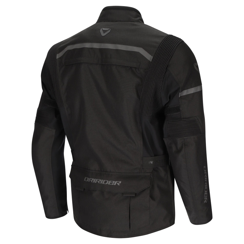 Dririder Compass V Sports Touring Jacket-Black/Black-LDS 22 #2127273