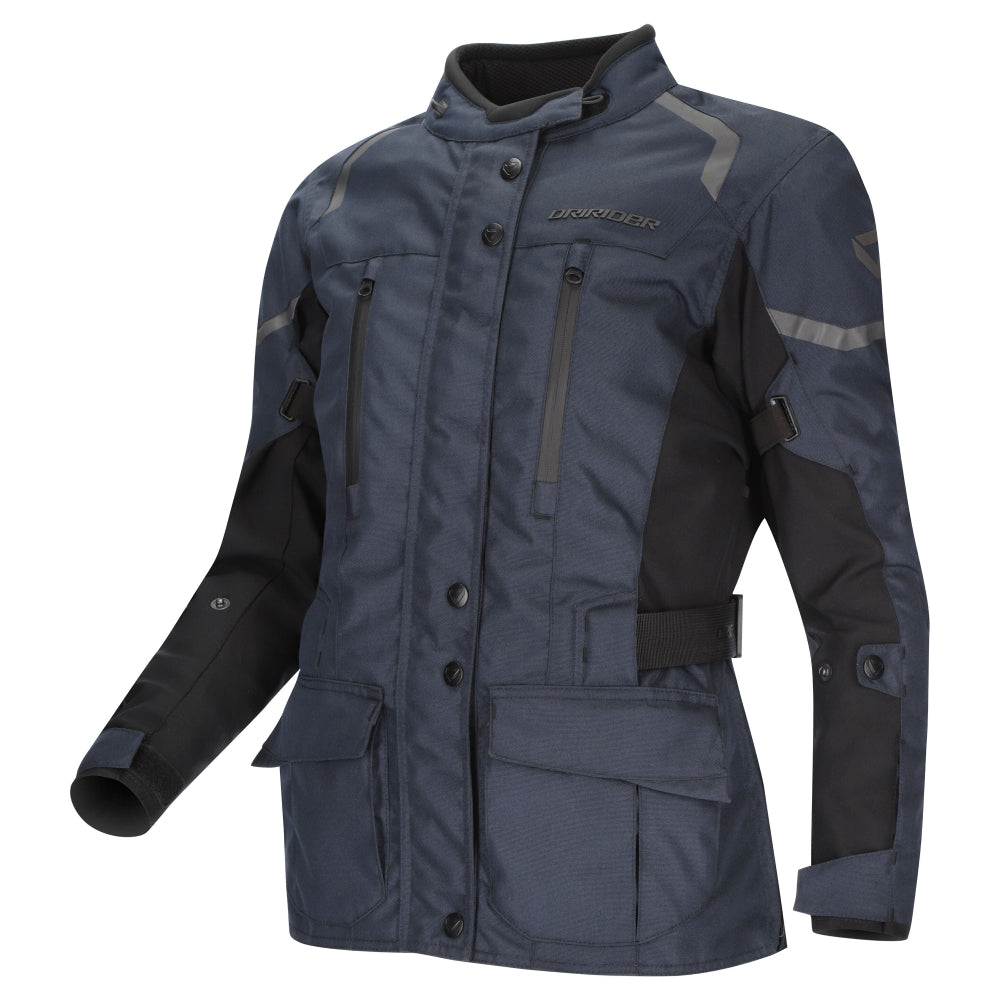 Dririder Compass V Sports Touring Jacket-Navy/Black-M #2127297