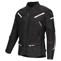 Dririder Apex 6 Airflow Ventilated Touring Jacket-Black/White-XL #2127409