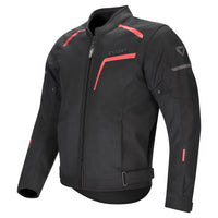 Dririder Air-Ride 6 Summer Riding Jacket-Black/Red-4XL #2128541
