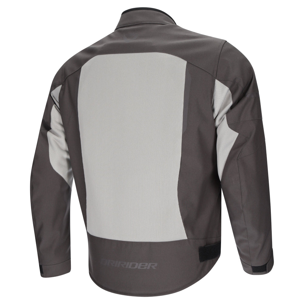 Dririder Air-Ride 6 Summer Riding Ladies Jacket-LT. Grey/Dark Grey-L 6 #2128583