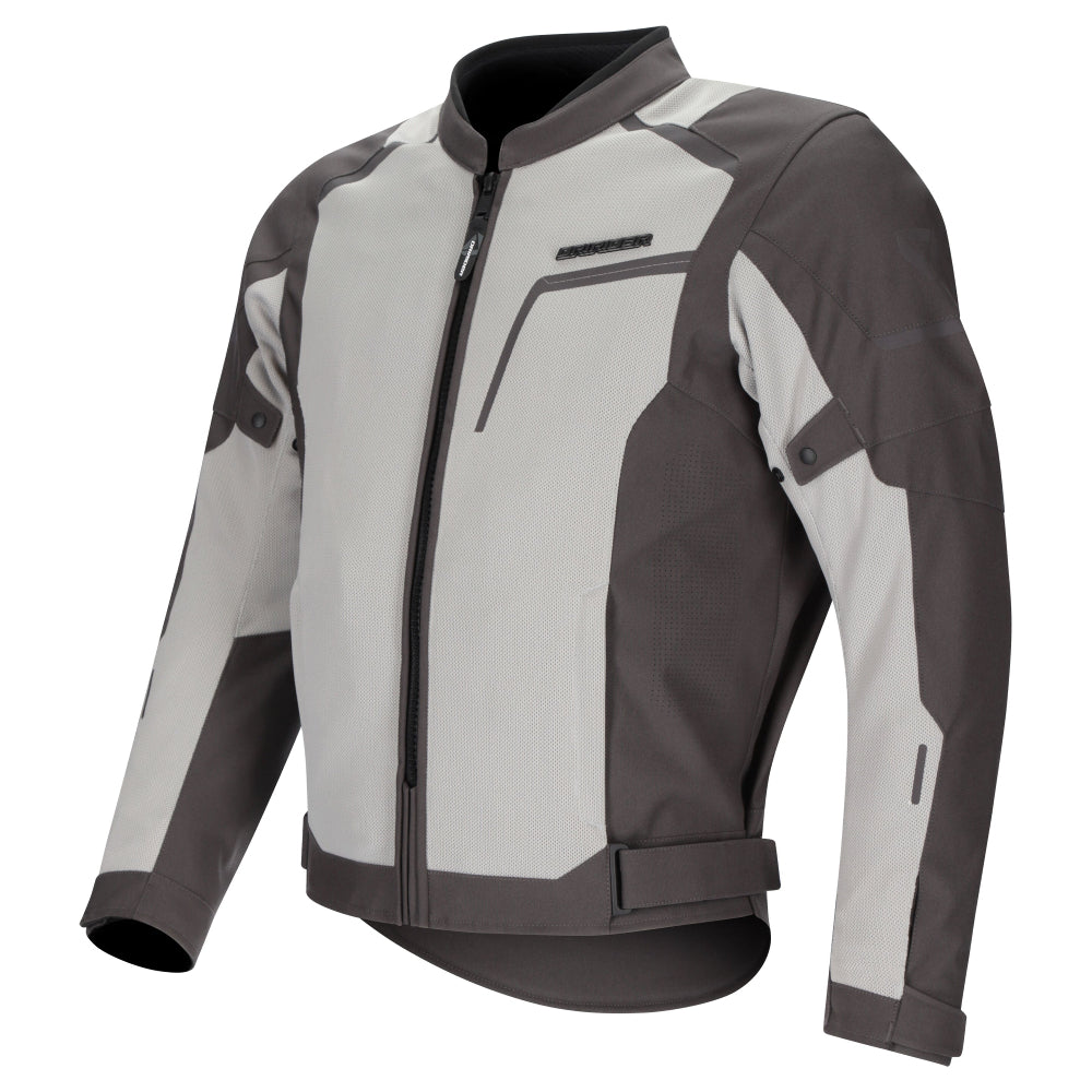 Dririder Air-Ride 6 Summer Riding Ladies Jacket-LT. Grey/Dark Grey-L 6 #2128583