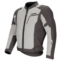 Dririder Air-Ride 6 Summer Riding Ladies Jacket-LT. Grey/Dark Grey-L 6 #2128583