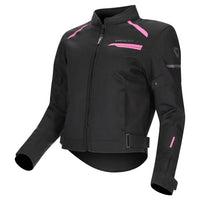 Dririder Air-Ride 6 Summer Riding Ladies Jacket-Black Pink-L 24 #2128575