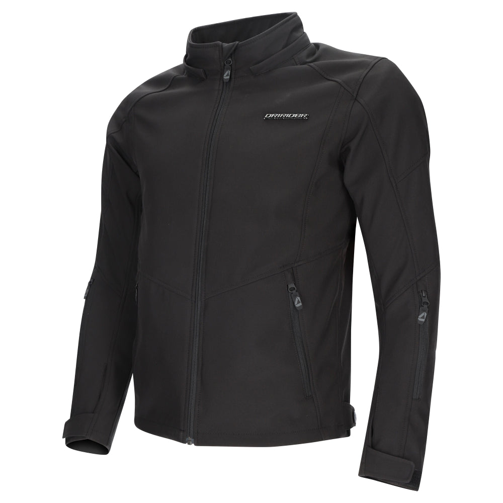 Dririder BLVD II Waterproof Soft Shell Vented Jacket-Black-LDS 20 #2129340