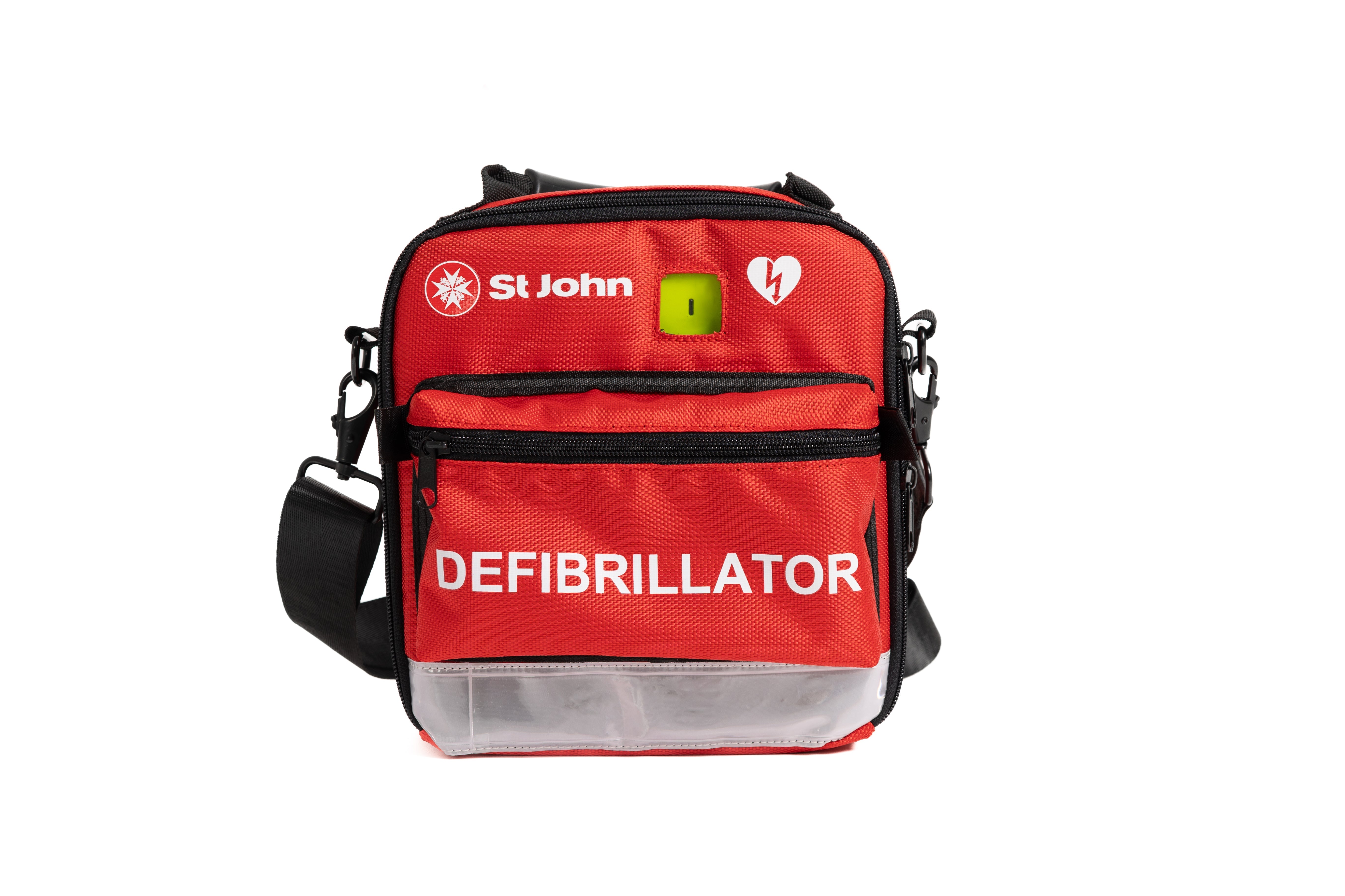 ST JOHN X3 X1 AED Soft Carry Bag Defibrillator Protective Case #452814