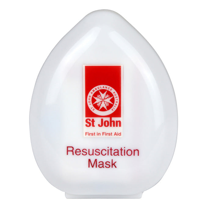 ST JOHN Reusable Resuscitation Mask CPR First Aid Emergency Protection #8883548