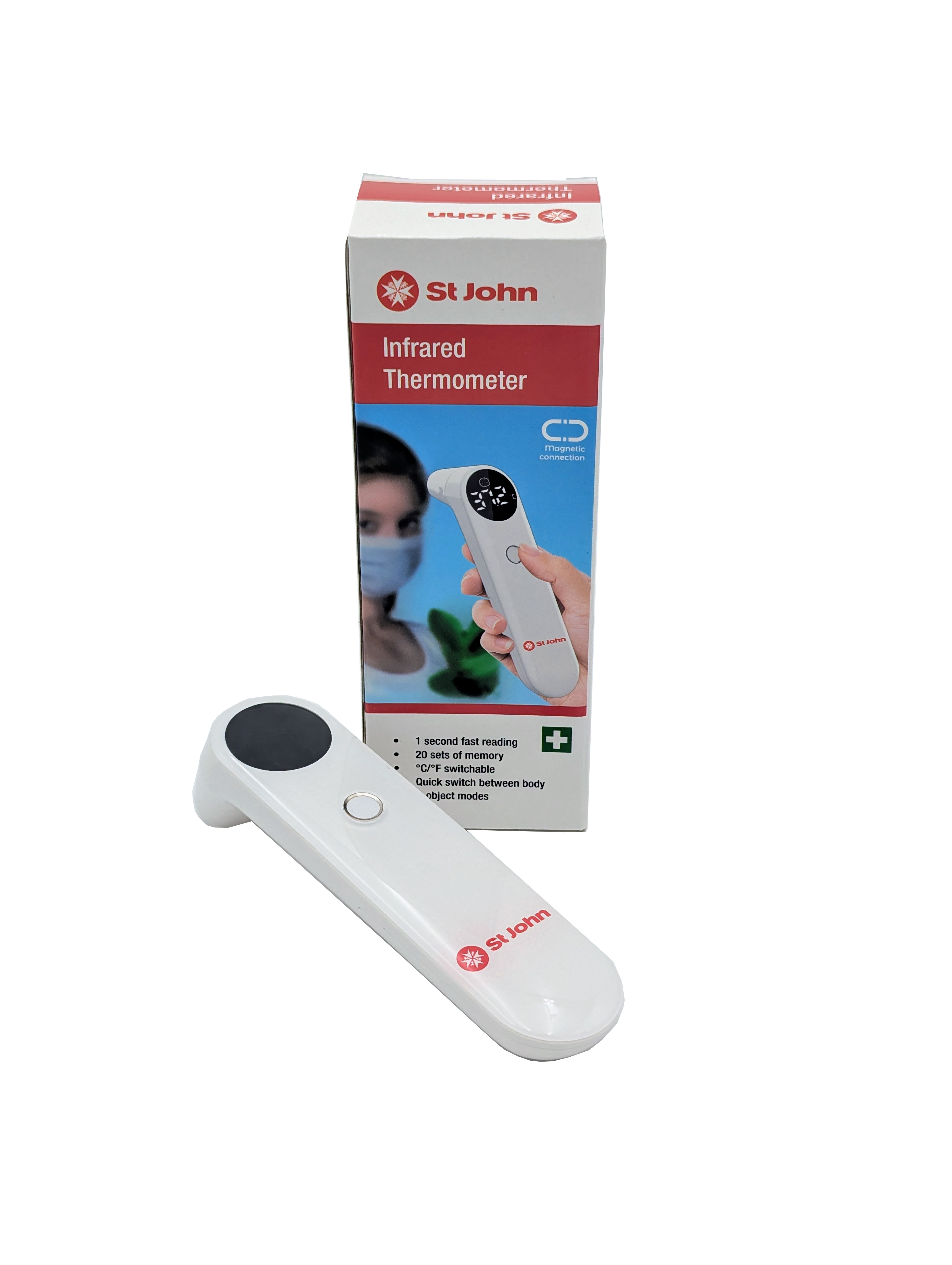 ST JOHN Infrared Thermometer Non Contact Digital Medical Thermometer #398004