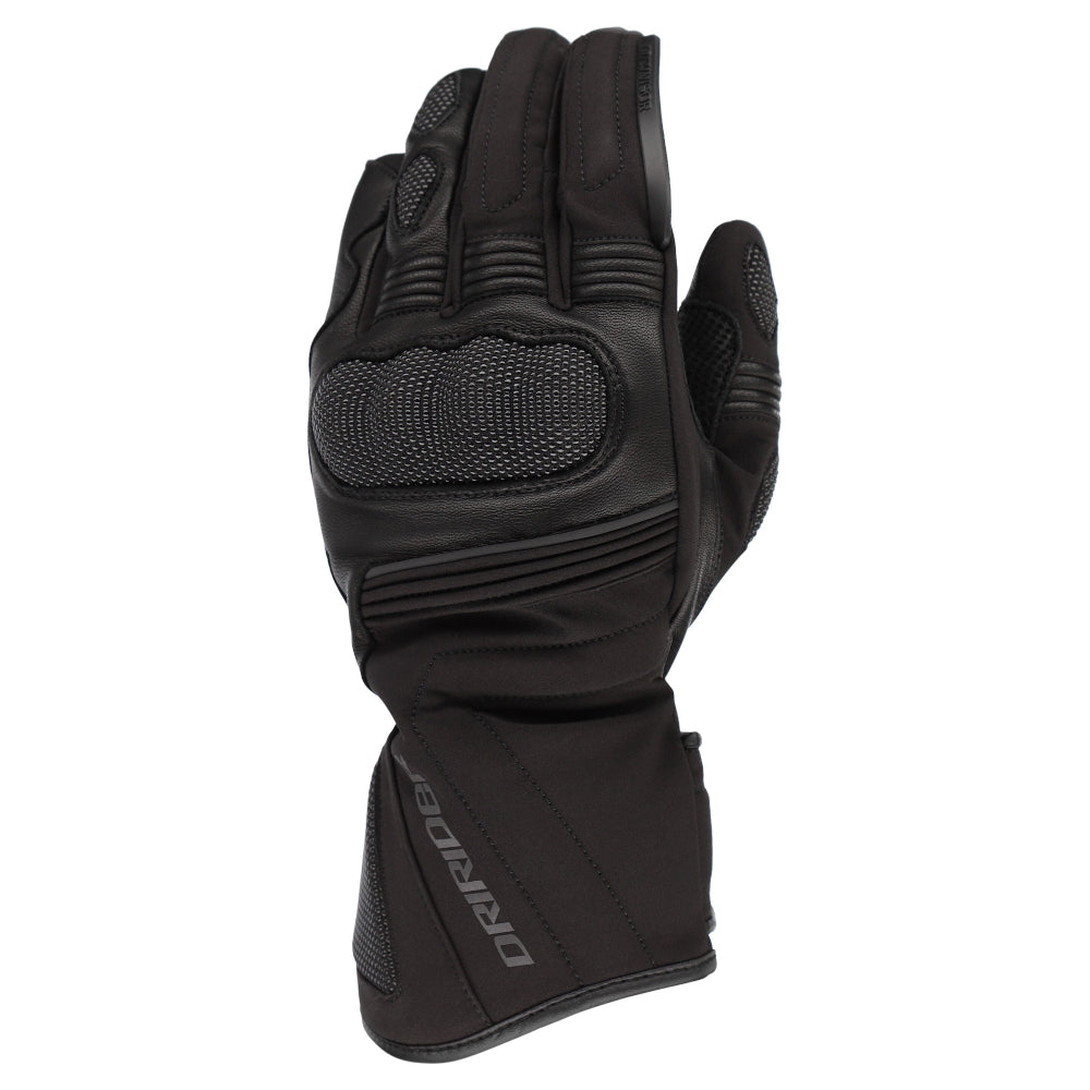 Dririder Hurricane Leather Winter Touring Gloves-Black-4XL #4007638