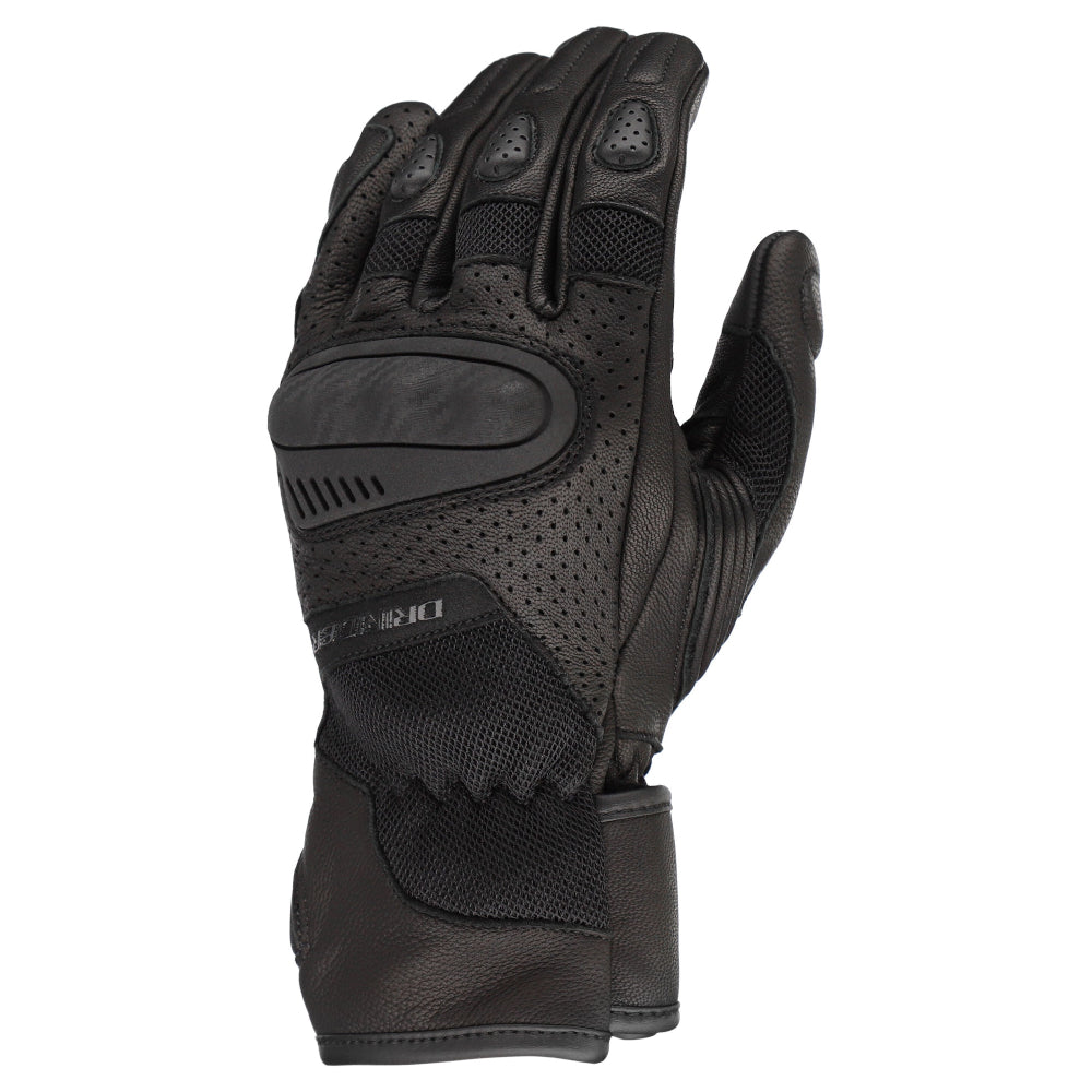 Dririder Aero-Mesh 3 Full Finger Ladies Gloves-Black-LDS S #4007735