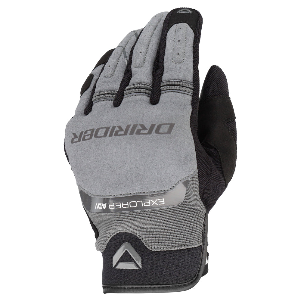 Dririder Explorer Adventure Touring Ladies Gloves-Dark Grey-S #4007891