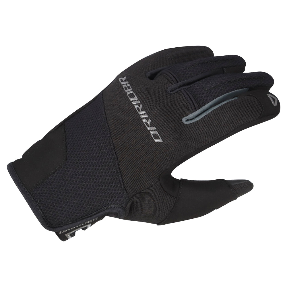 Dririder Flex Urban Textile Full Finger Gloves-Black/Grey-3XL #4008775