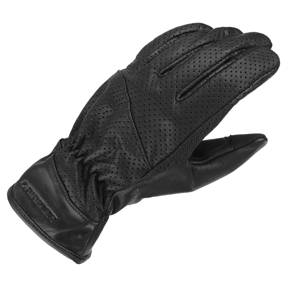 Dririder Coolite 2 Leather Summer Ladies Gloves-Black-L #4009362