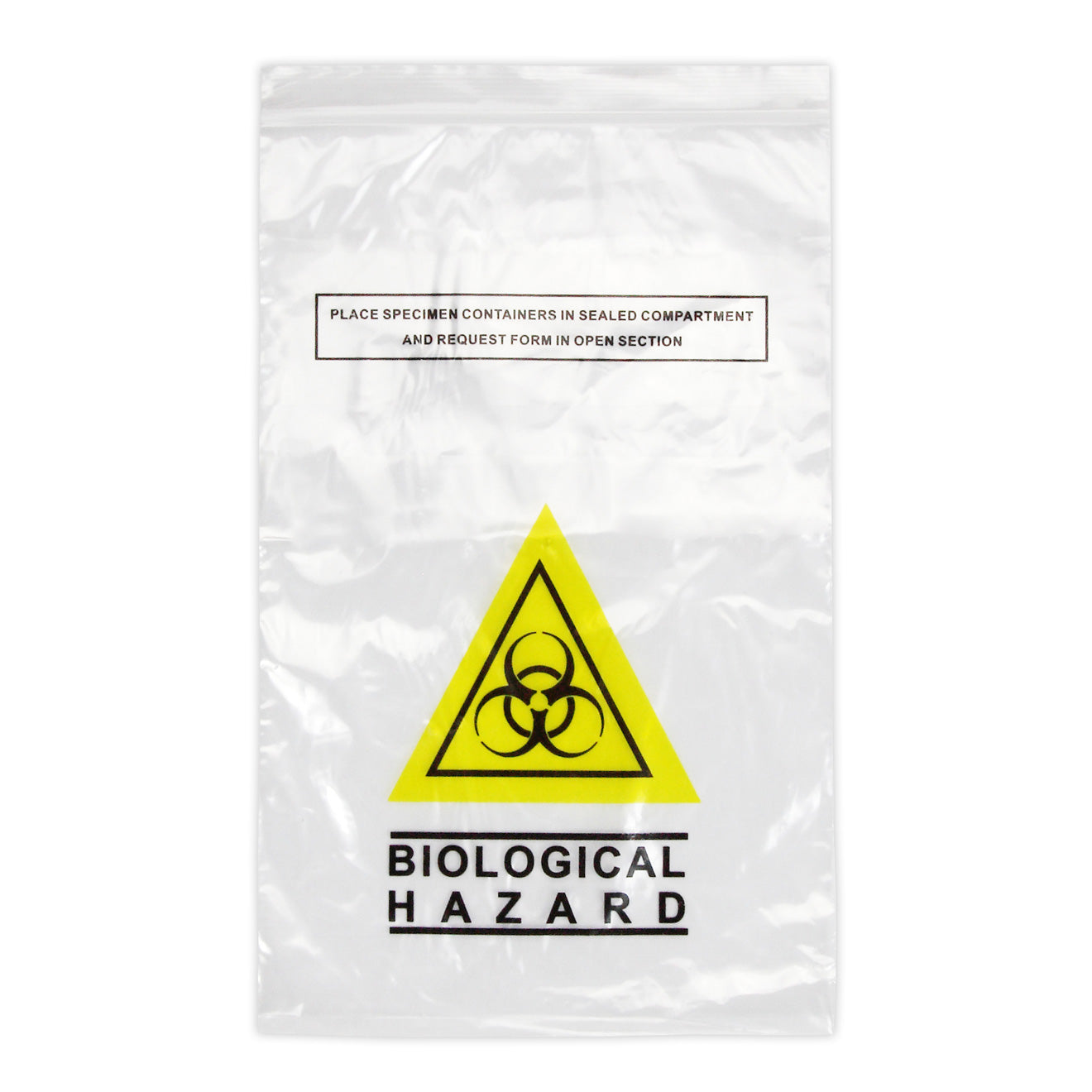 ST JOHN Specimen Biohazard Bag 26 x 16cm Medical Waste Collection #4057