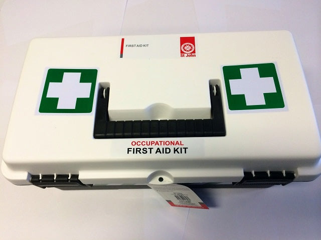 ST JOHN Workplace National Portable First Aid Box Empty Storage #414400