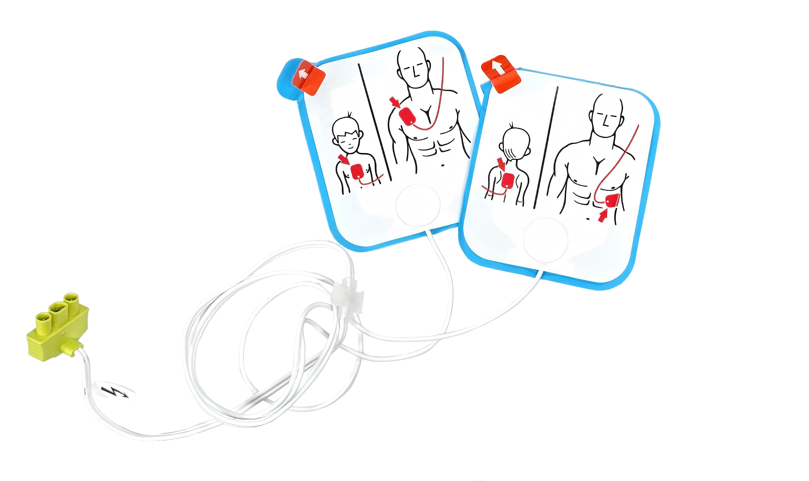 ST JOHN X3 X1 Defibrillator Replacement Pads AED Emergency Equipment #888X1X3P