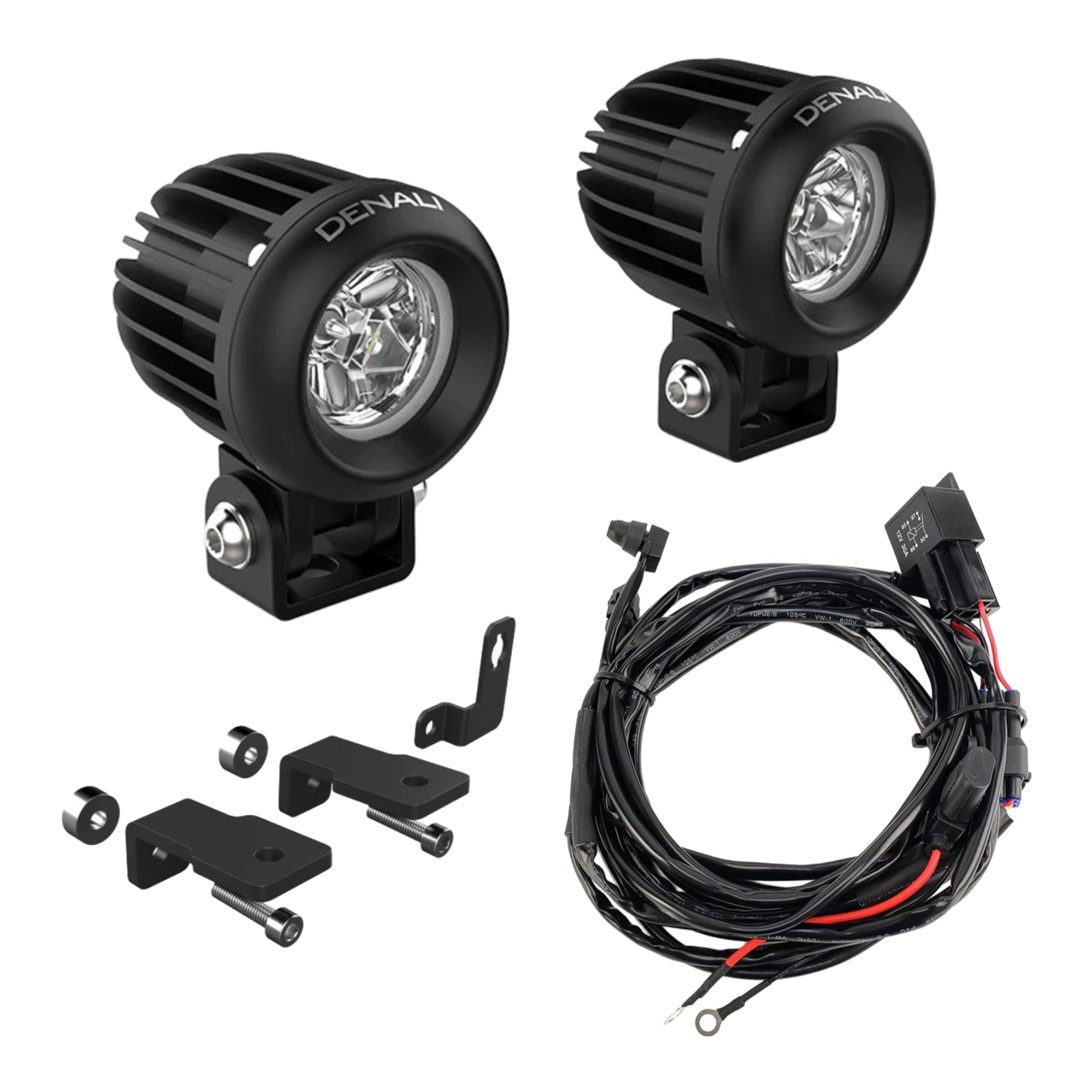 Denali D2 Lighting Bundle For Husqvarna FE501 2017-2023 DEDNL04KIT005#
