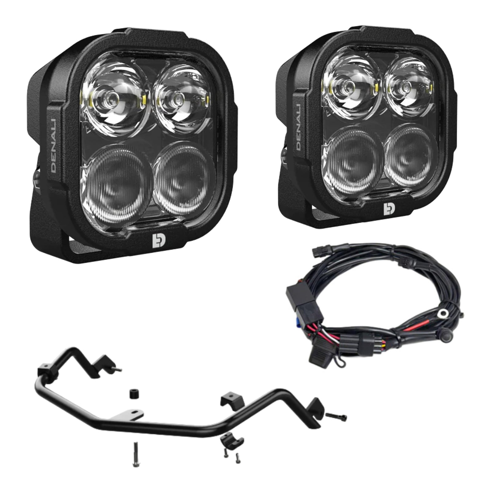 Denali DL4 Bundle For Kawasaki KLR650 2022-2024 DEDNL08KIT001#