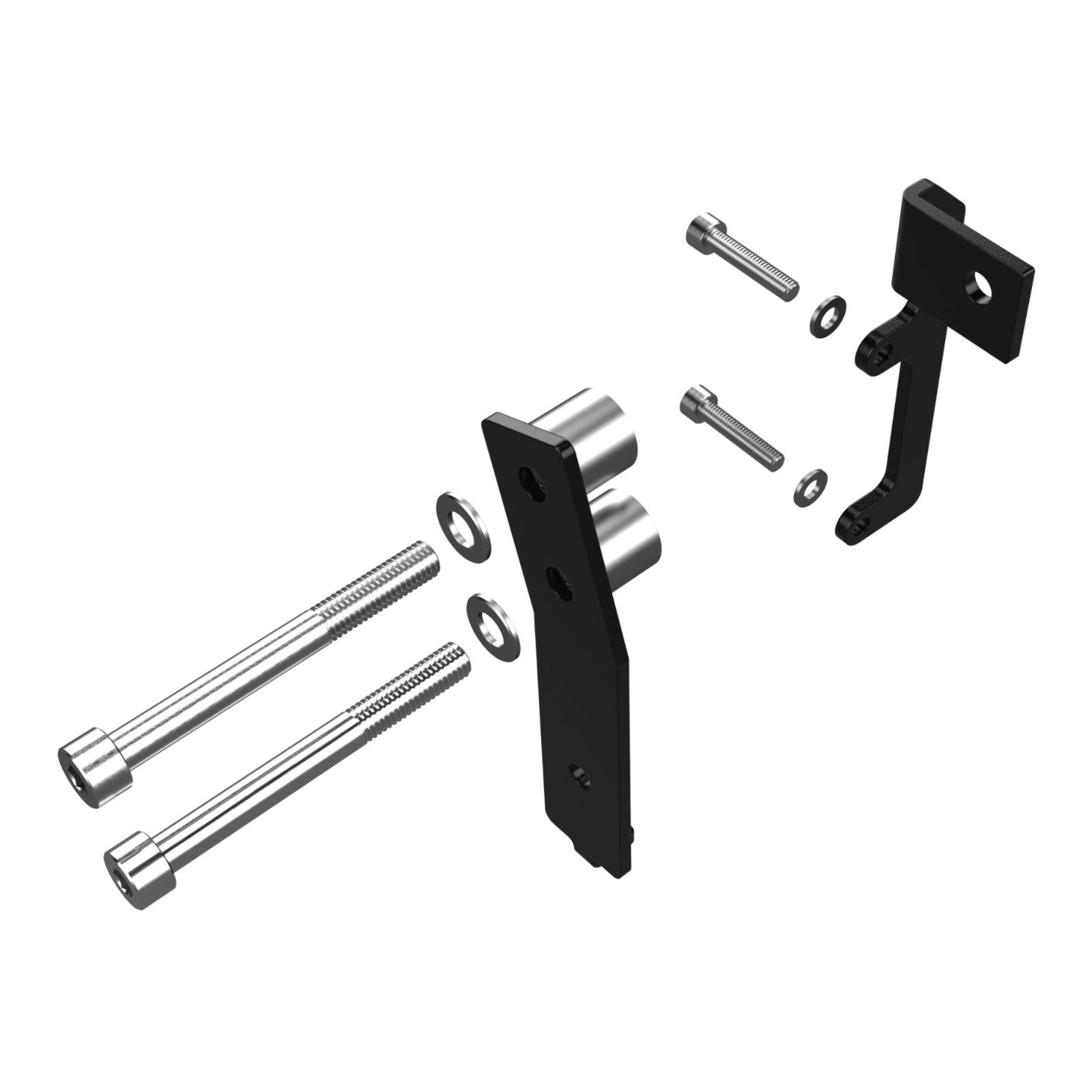 Denali Compact Horn Mount Bracket For BMW R1200GS Adventure DEHMT0711001#
