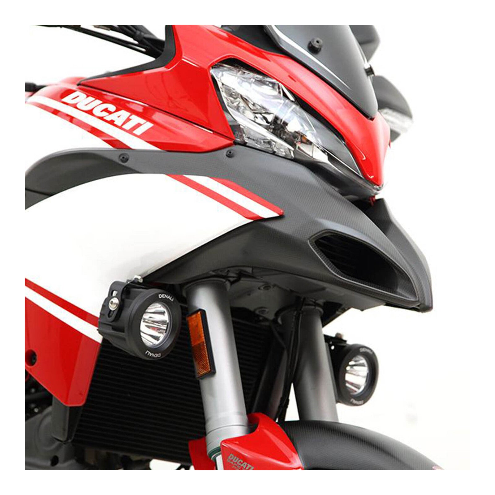 Denali Auxiliary Light Mount Brackets For Ducati Multistrada 950 DELAH2210000#