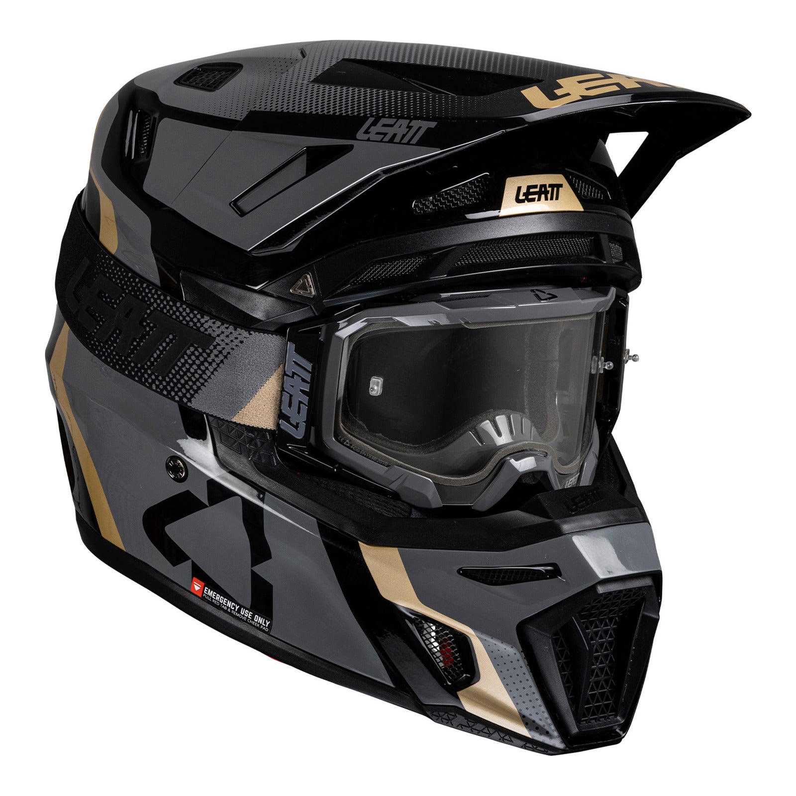 Leatt 2025 8.5 Helmet Kit - Black (XL/61-62cm) LE1025100144#