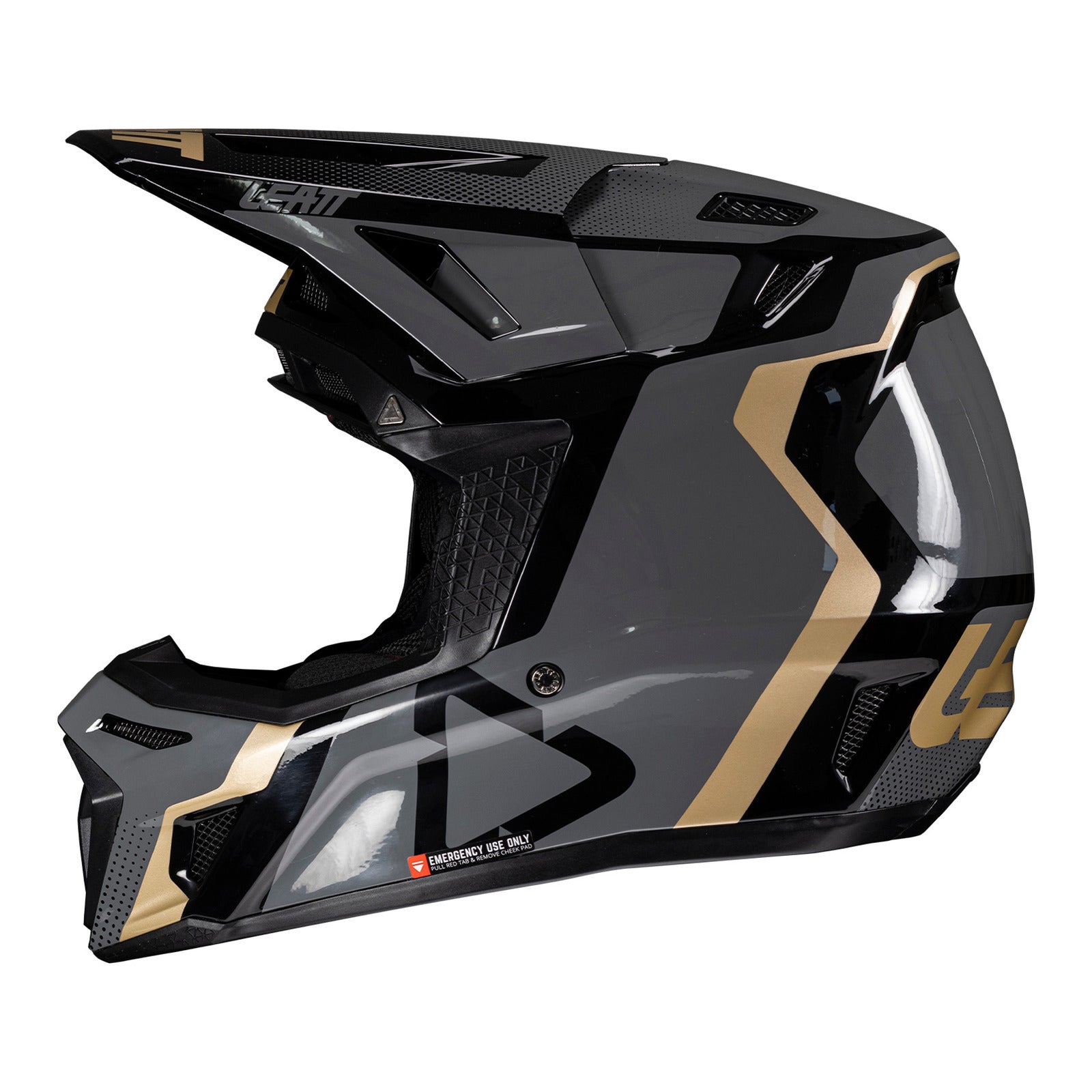 Leatt 2025 8.5 Helmet Kit - Black (XL/61-62cm) LE1025100144#