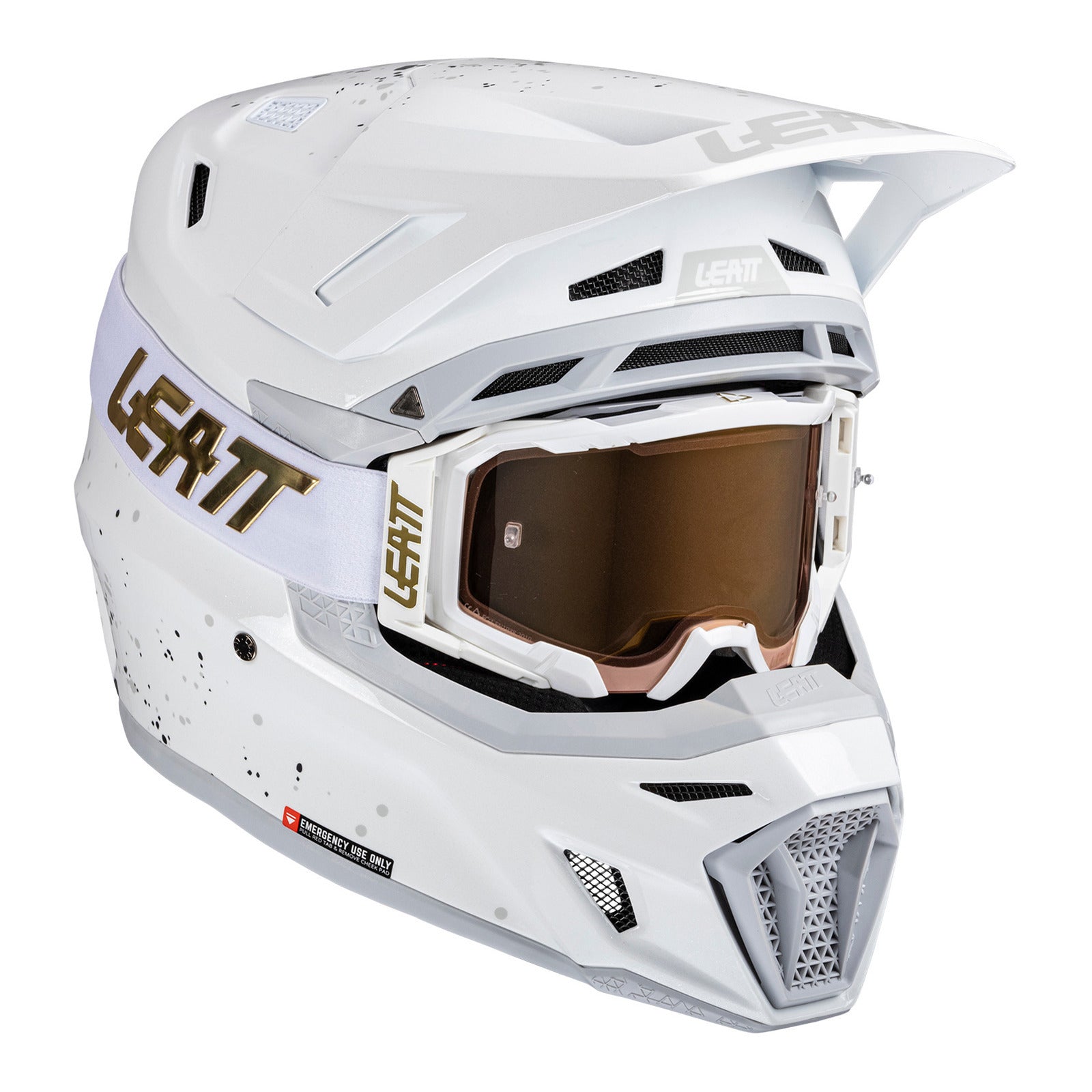 Leatt 8.5 Helmet Kit - White (XL/61-62cm) LE1025100264#