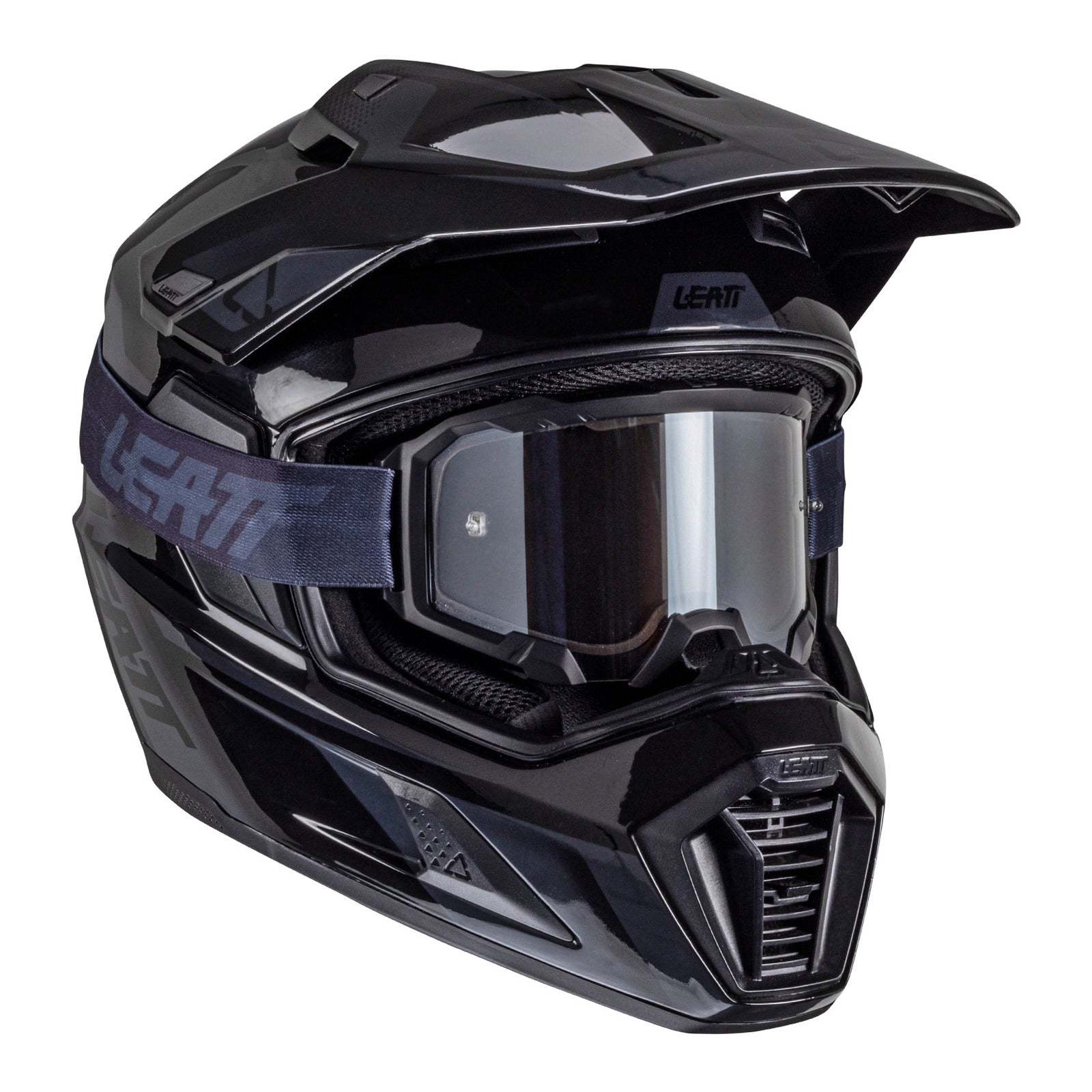 Leatt 2025 8.5 ADV Helmet Kit - Stealth (M/57-58cm) LE1025101162#