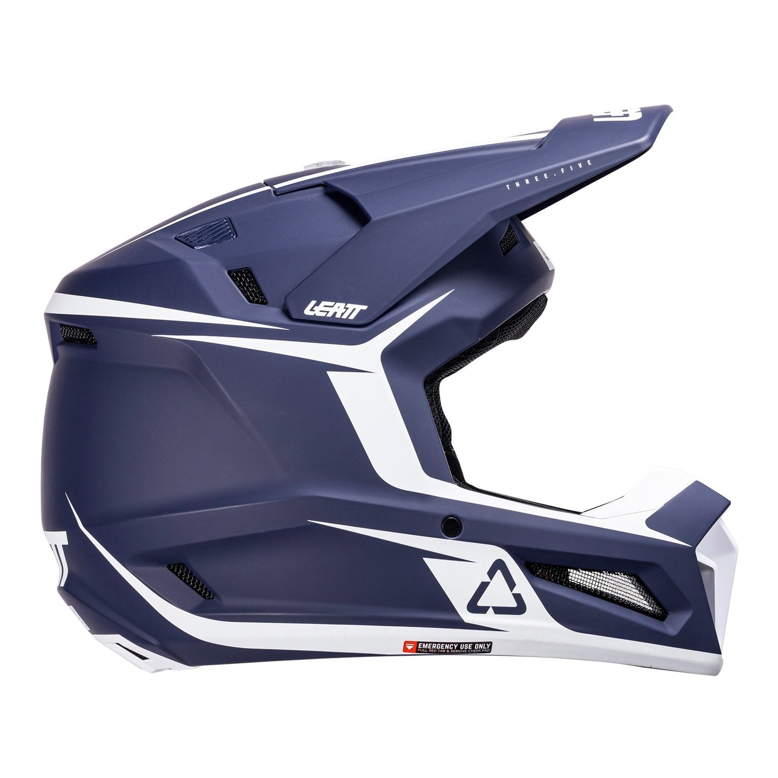 Leatt 3.5 Junior Helmet Kit - Blue (M/51-52cm) V26 LE1026001050#