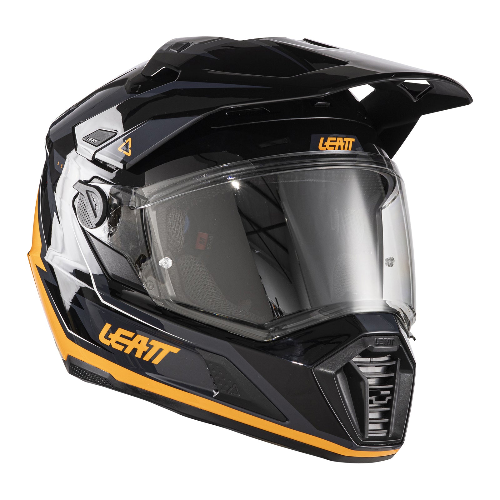 Leatt 7.5 ADV Helmet Kit - Black / Orange (S 55-56CM) LE1026001601#