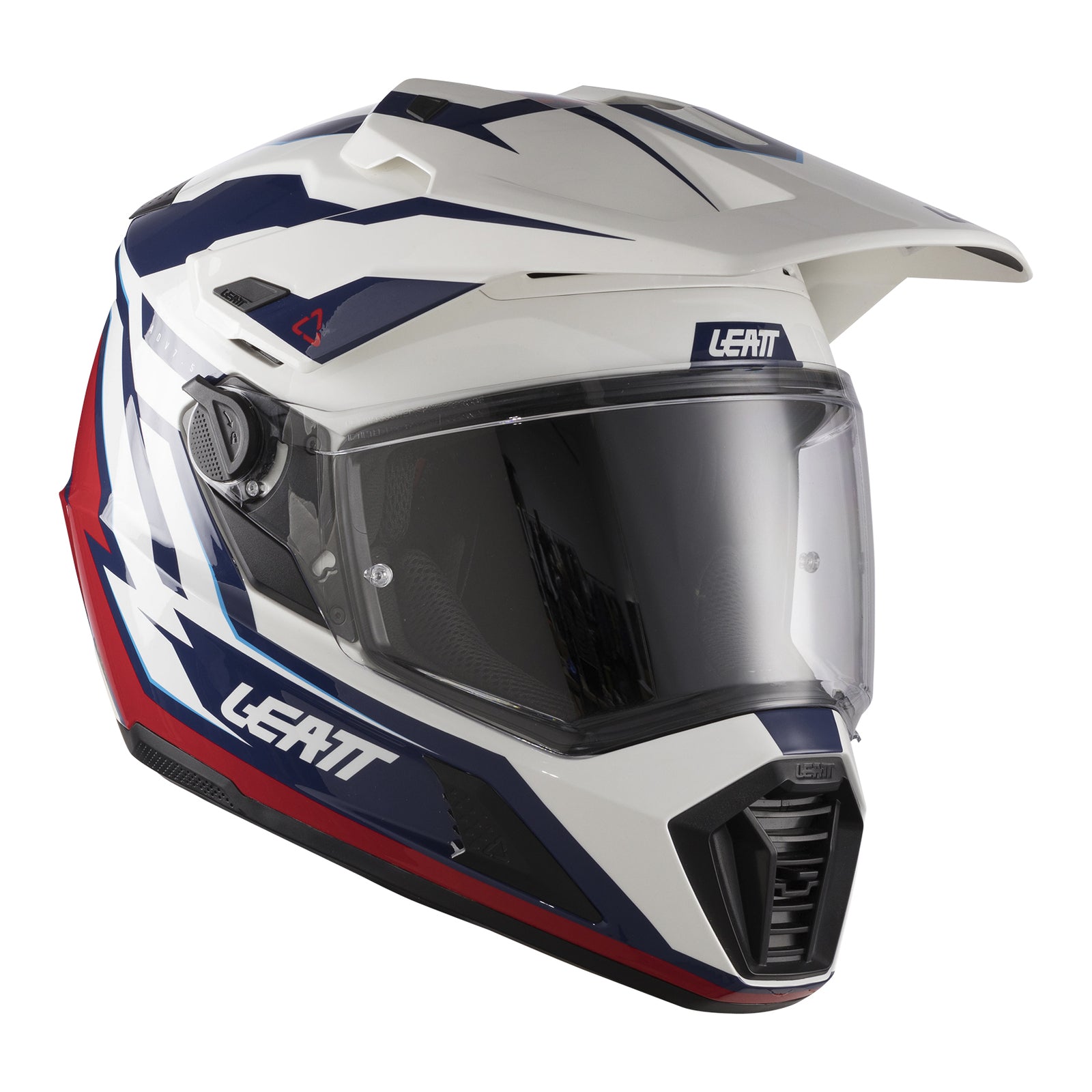 Leatt 7.5 ADV Helmet Kit - Royal Blue / Red (L 59-60CM) LE1026001703#
