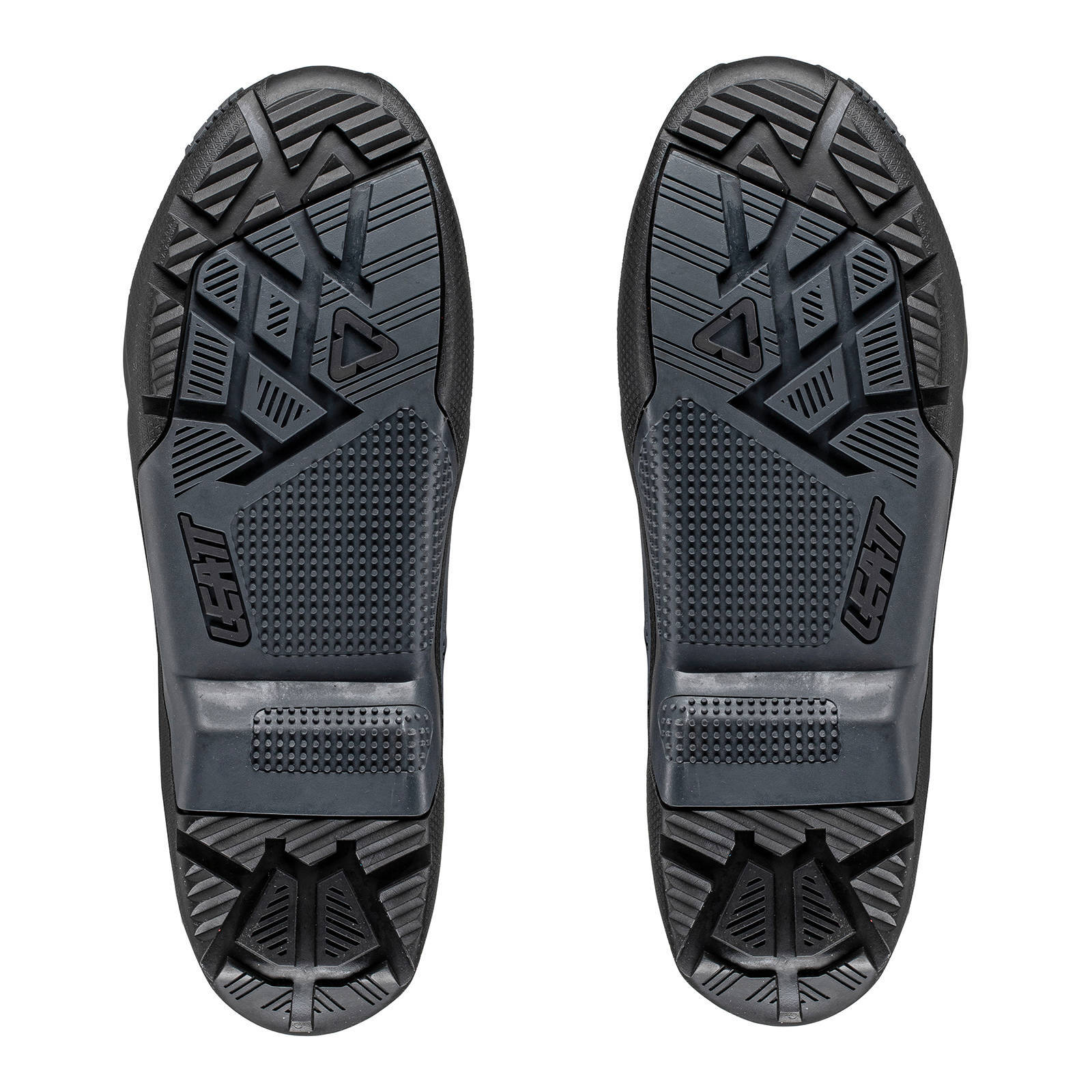 Leatt 4.5/5.5 Enduro Boot Outer Sole - Black / Grey  Pair (US7) LE3021200480#