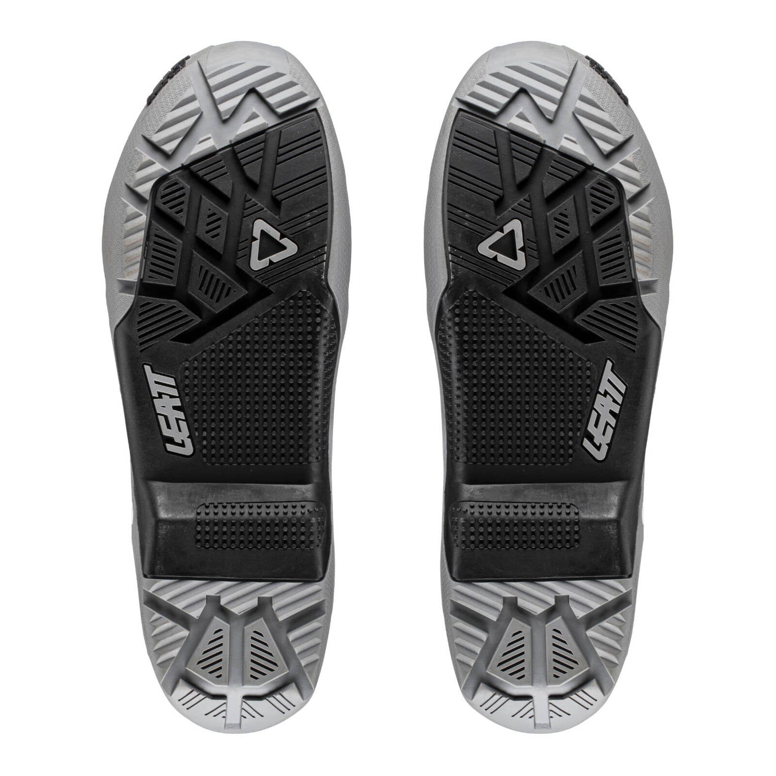 Leatt 4.5/5.5 Enduro Sole [Pair] - Grey / Black (US8-9) LE3021200501#