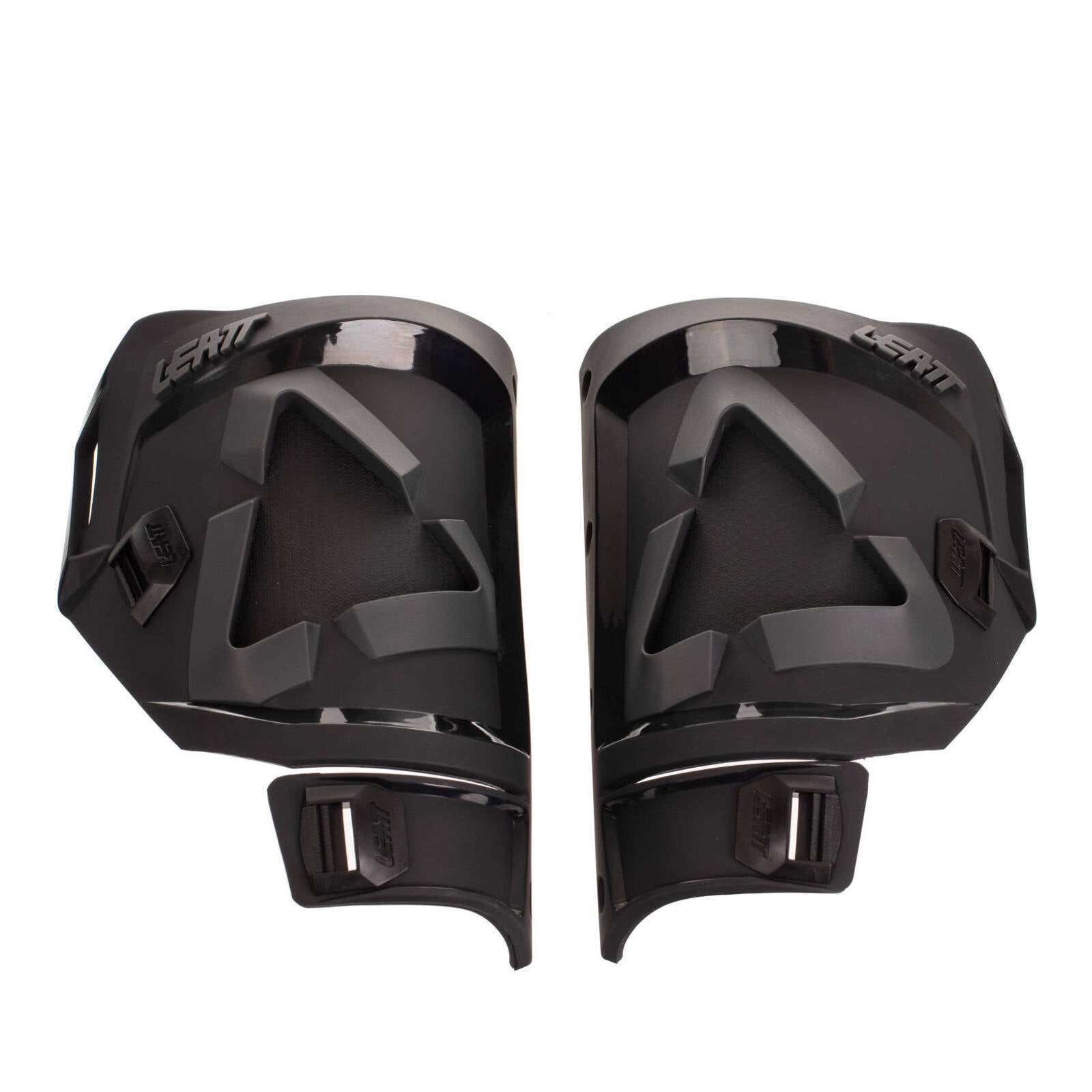 Leatt 5.5 Boot Shin Plate Kit - Black  Pair (US7-9) LE3021210500#