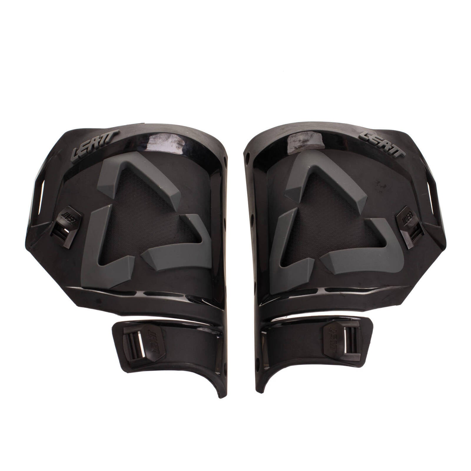 Leatt 5.5 Boot Shin Plate Kit - Black  Pair (US12/13) LE3021210502#
