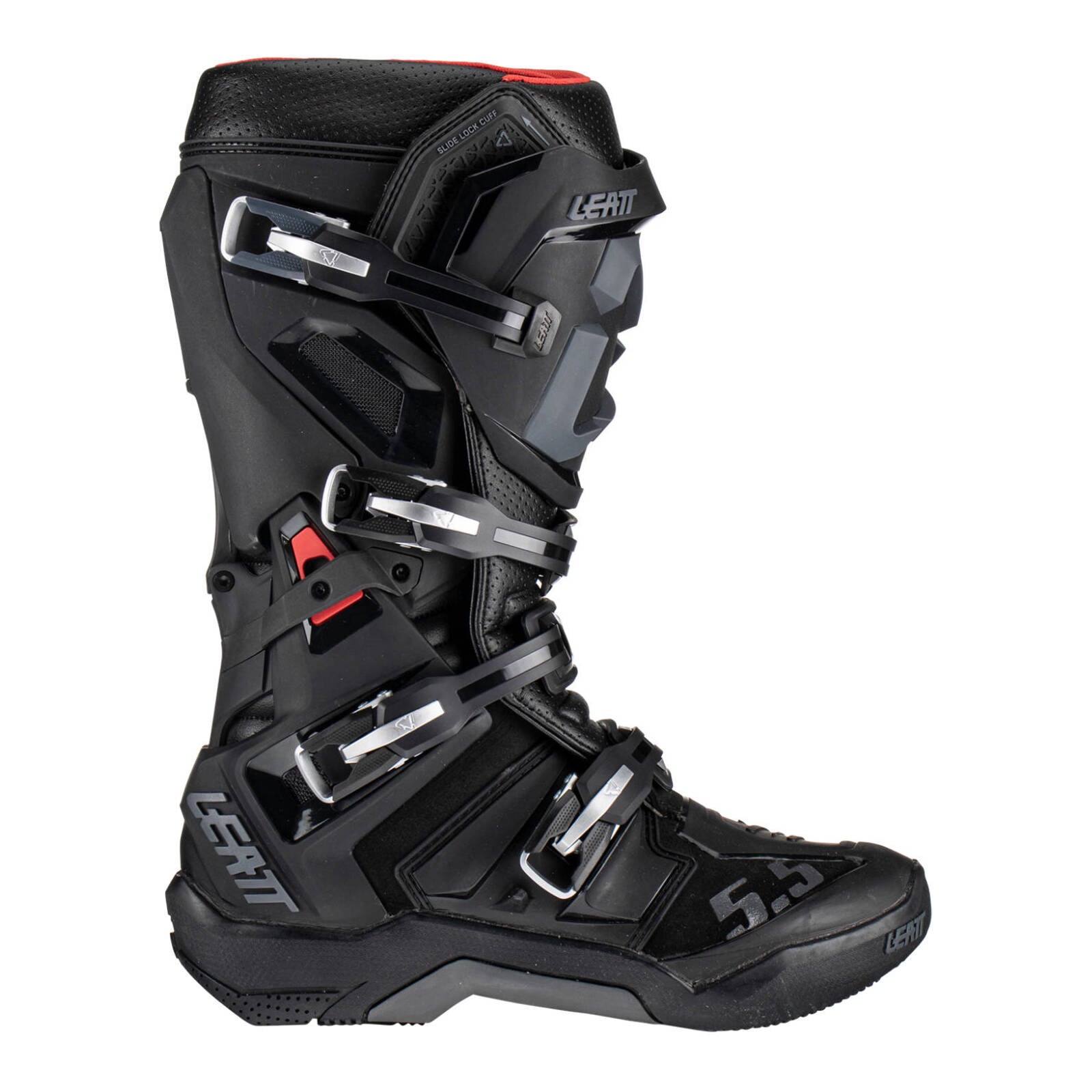 Leatt 5.5 FlexLock Boot - Black (US8/EU42) LE3023050101#