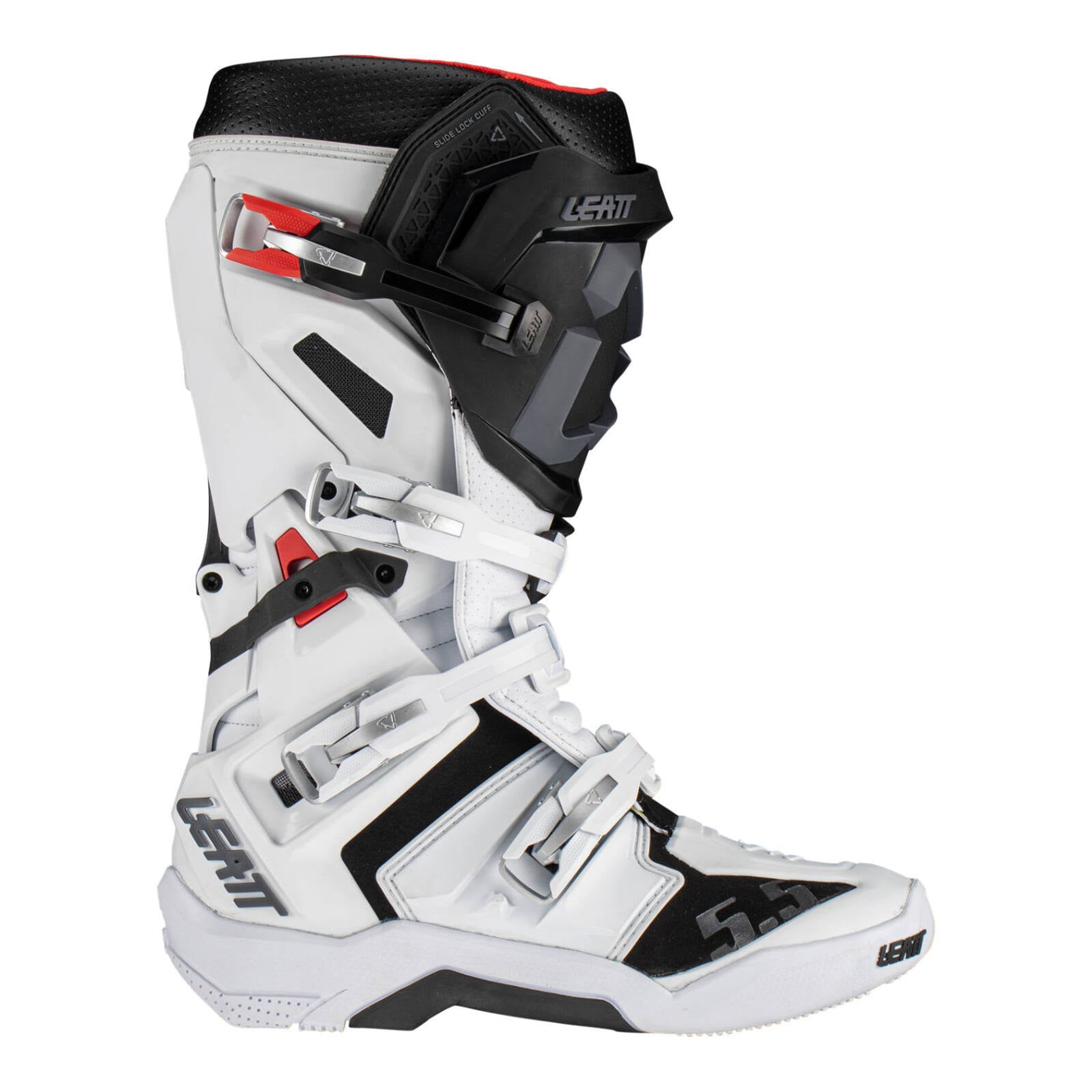 Leatt 5.5 FlexLock Boot - White (US12/EU47) LE3023050305#
