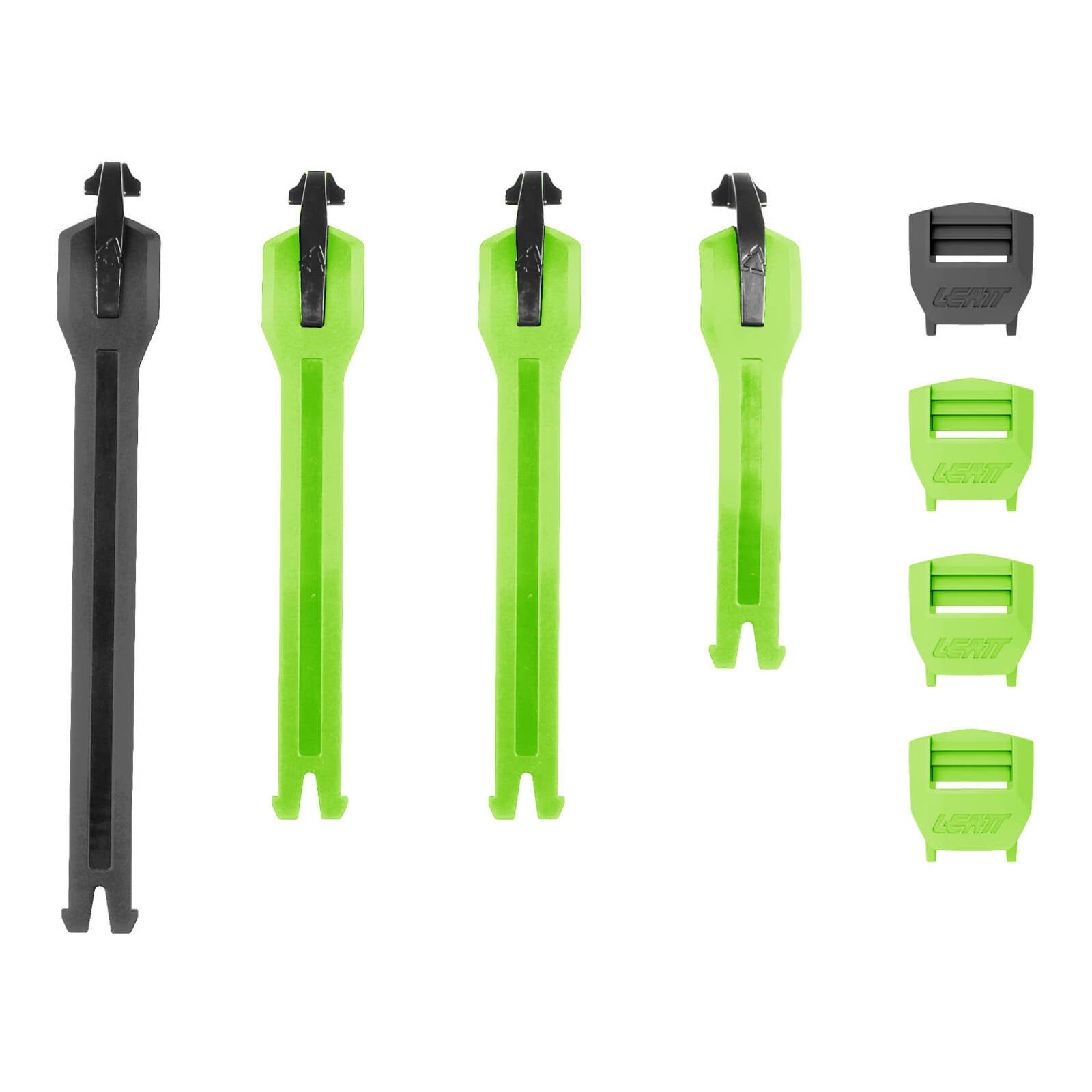 Leatt Strap Kit 4.5 Citrus 3 + Black 1 - 1 Piece LE3023050970#