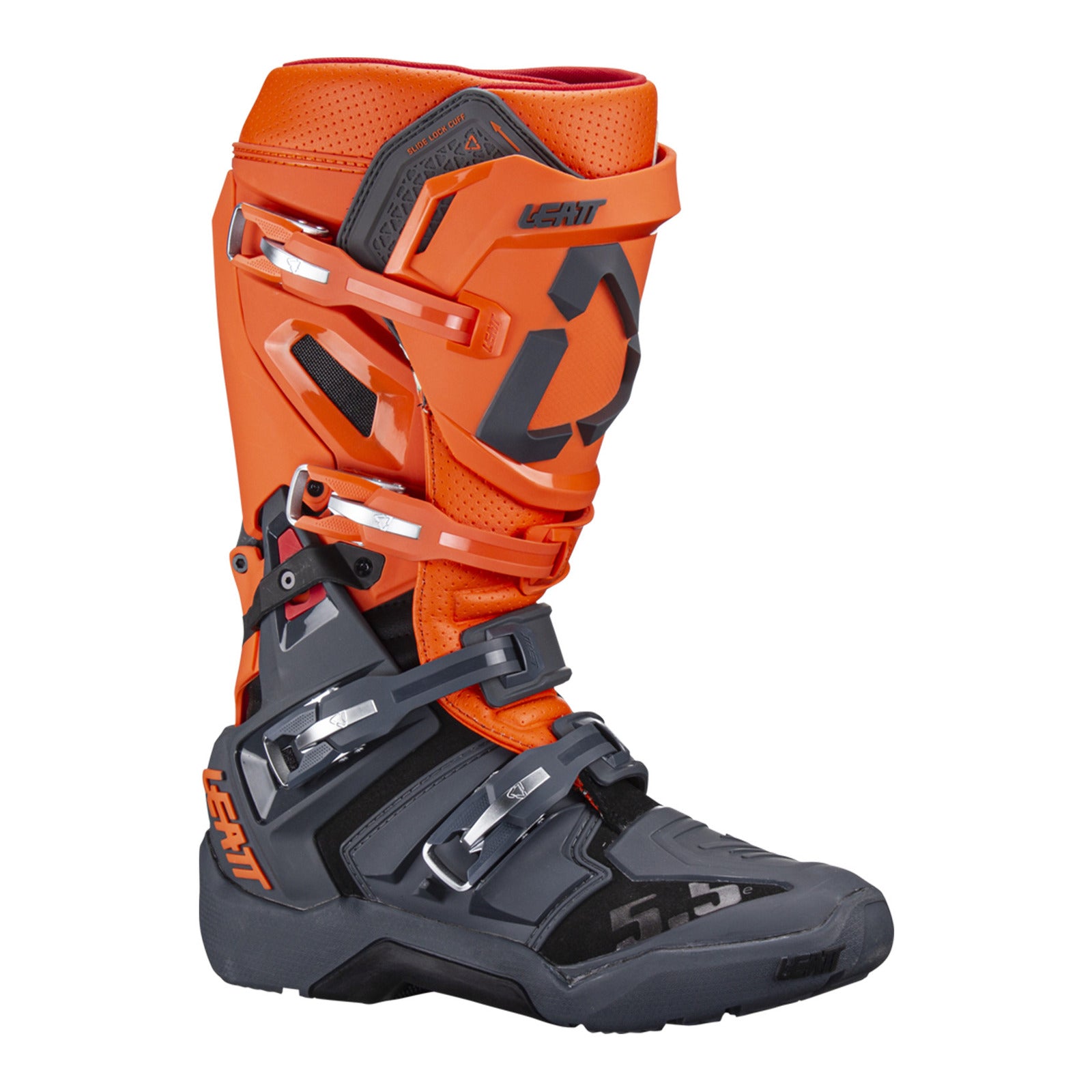 Leatt 5.5 FlexLock Enduro Boot - Orange (US9/EU43) LE3024050182#