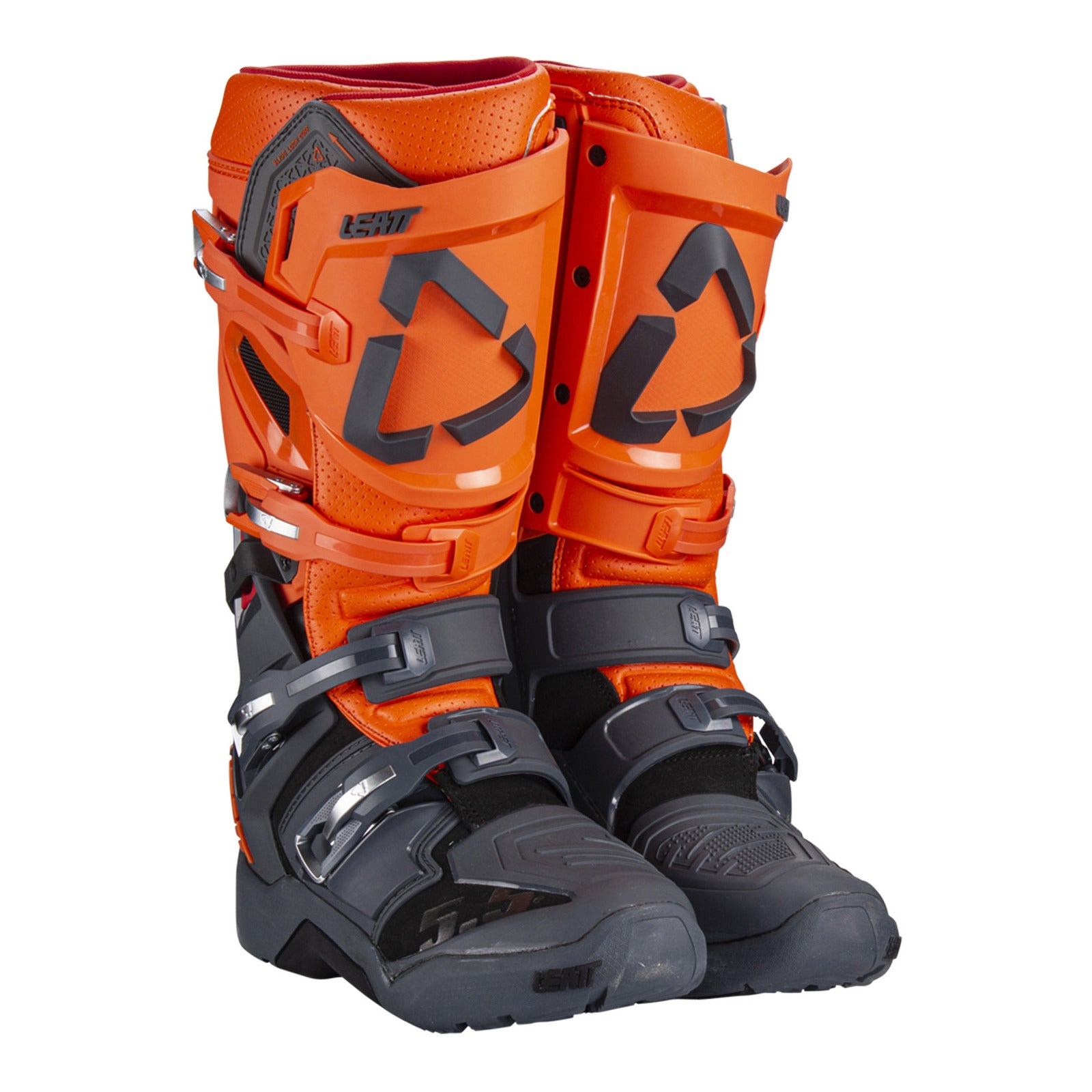 Leatt 5.5 FlexLock Enduro Boot - Orange (US11/EU45.5) LE3024050184#