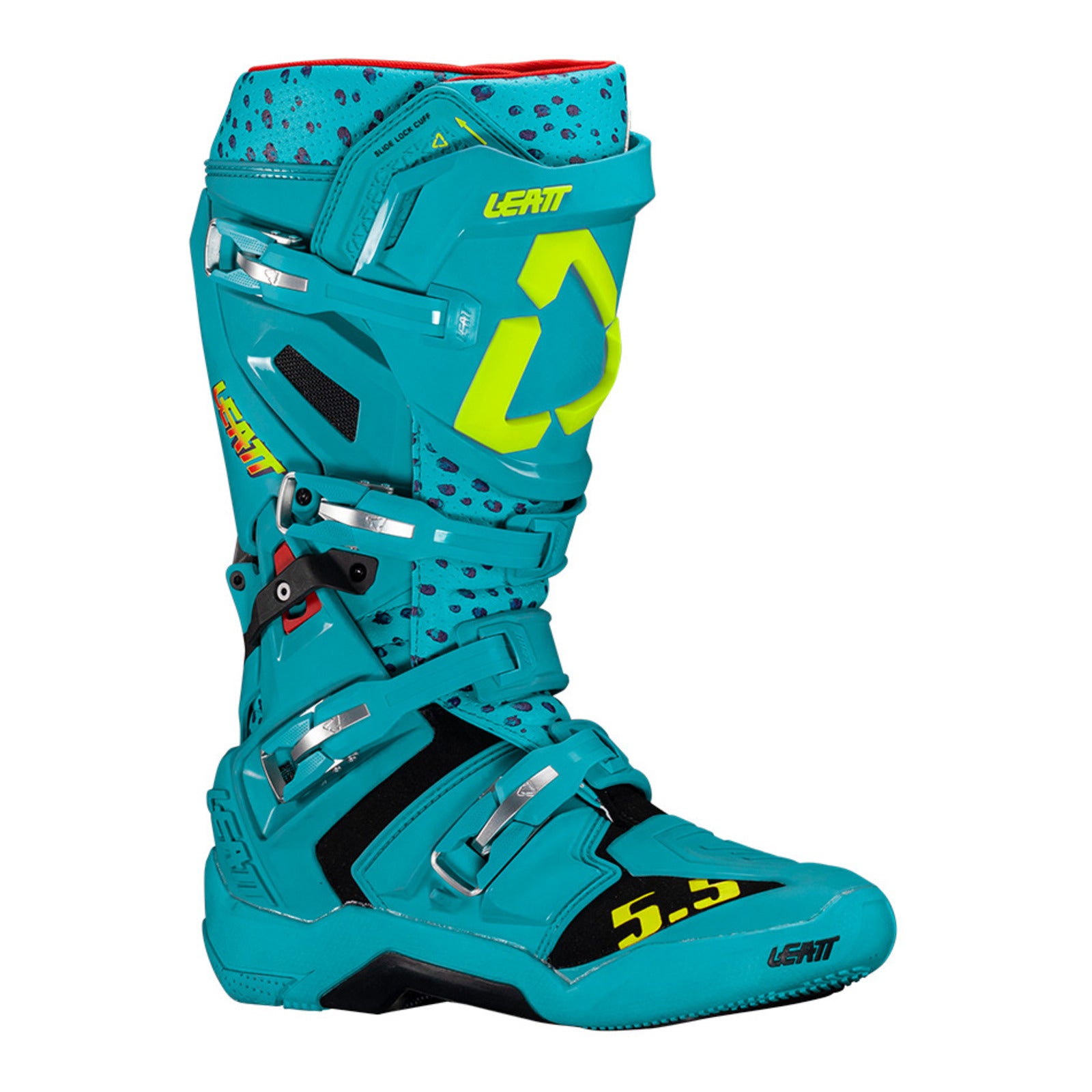 Leatt 5.5 FlexLock Boot - Cheetah (US11/EU45.5) LE3025400164#