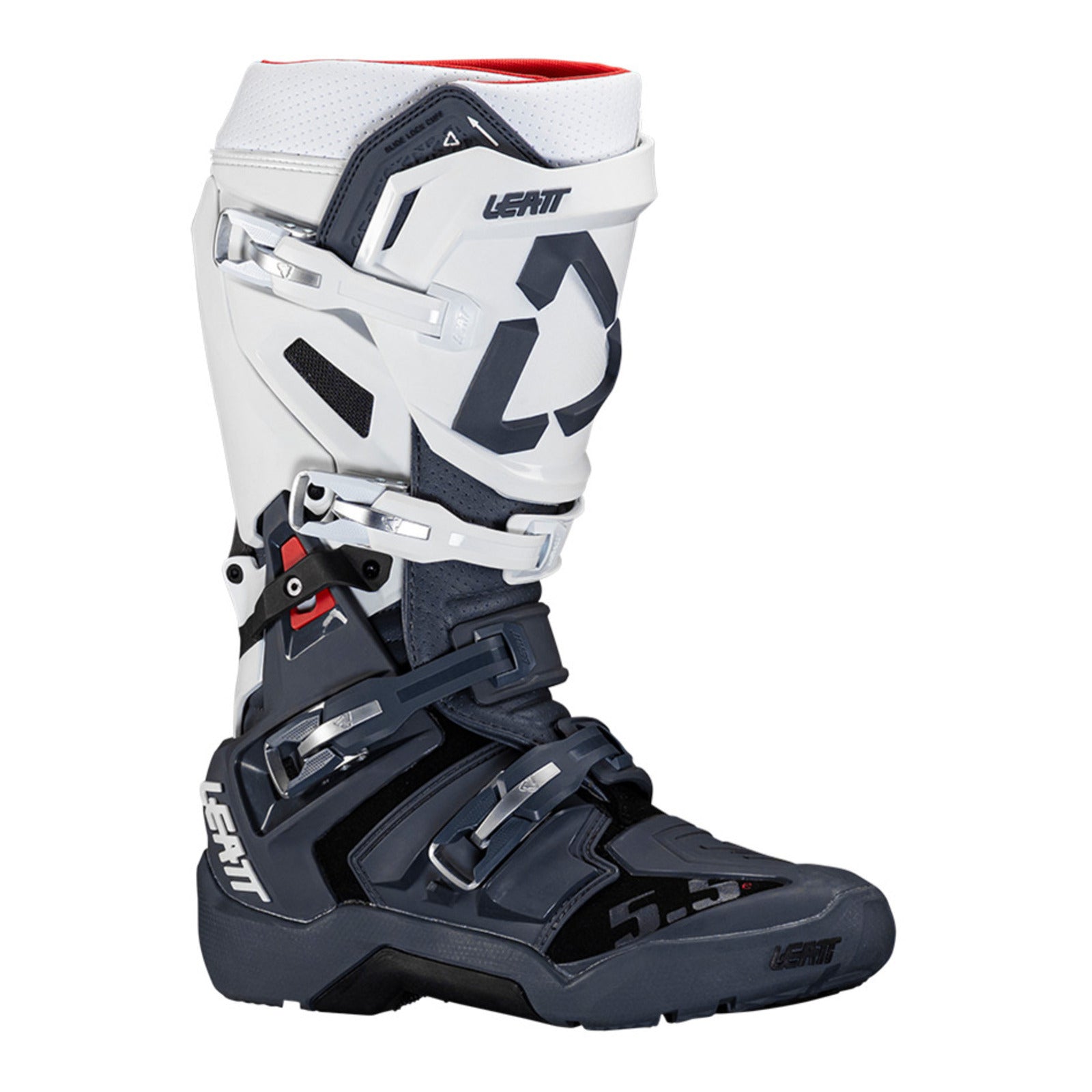 Leatt 5.5 FlexLock Enduro Boot - White (US9-EU43) LE3025400202#